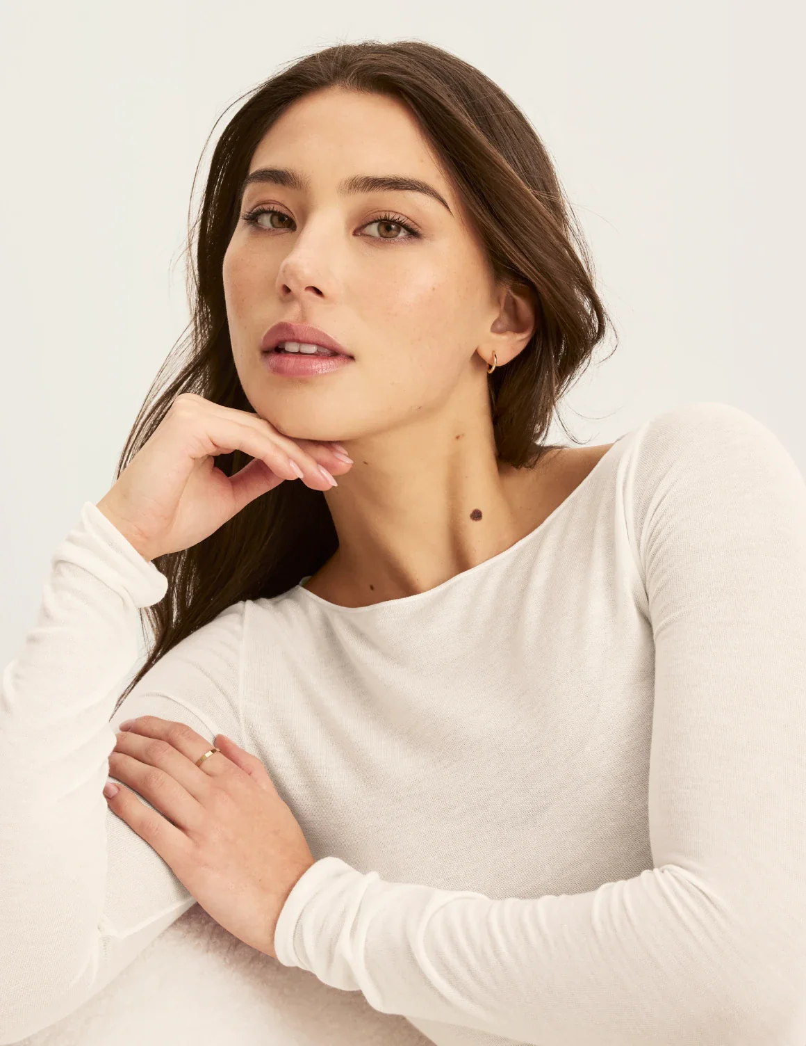 Cashmere Mist Boatneck Top - Image 16
