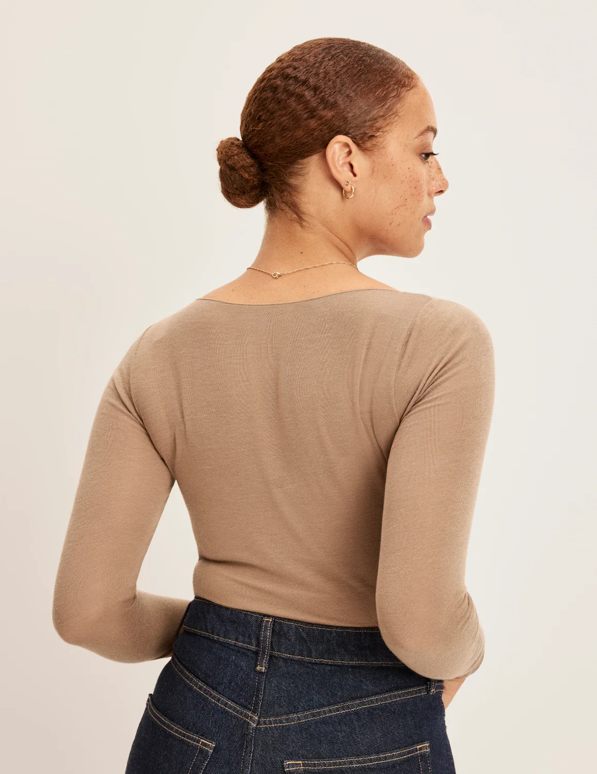 Cashmere Mist Boatneck Top - Image 6