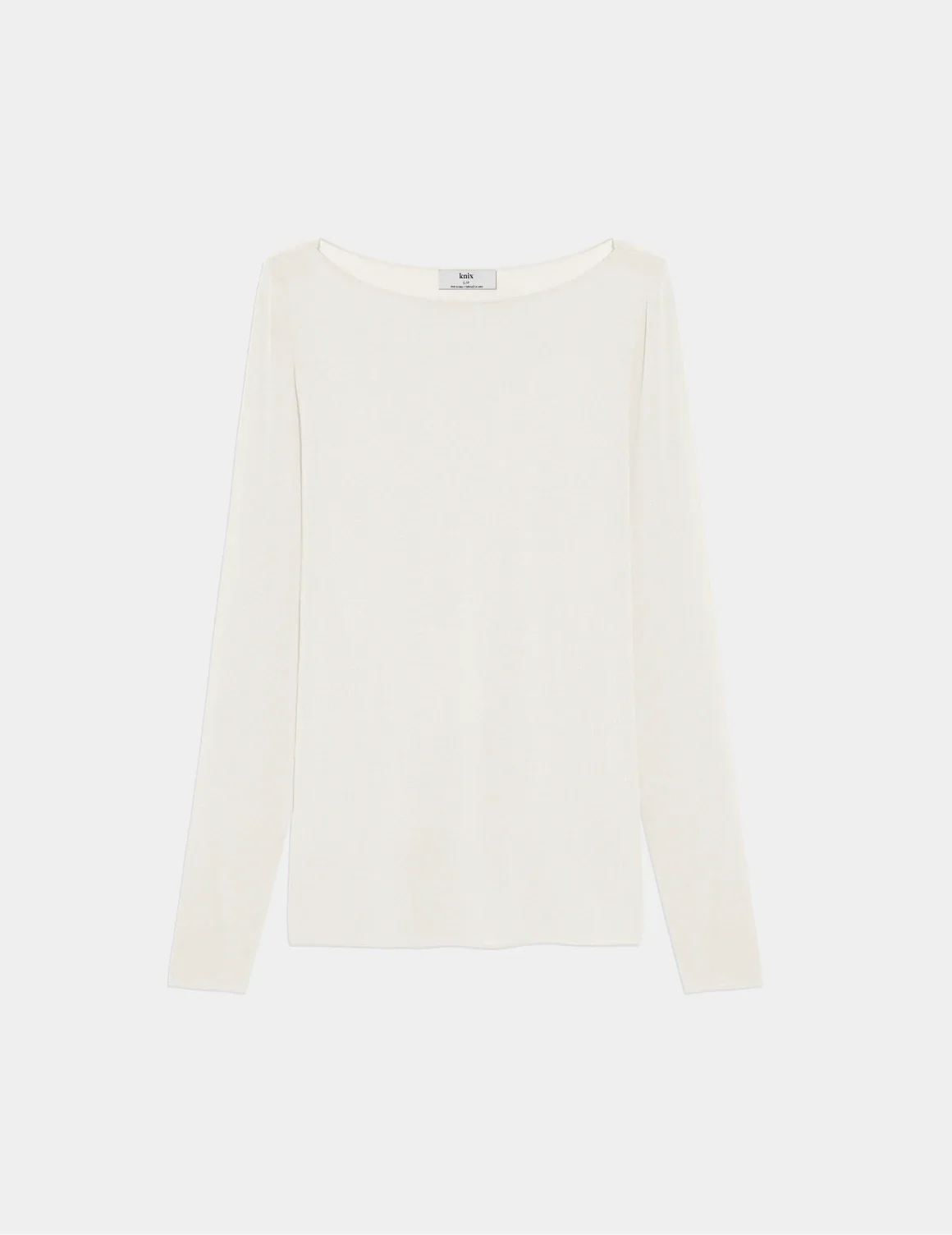 Cashmere Mist Boatneck Top - Image 8