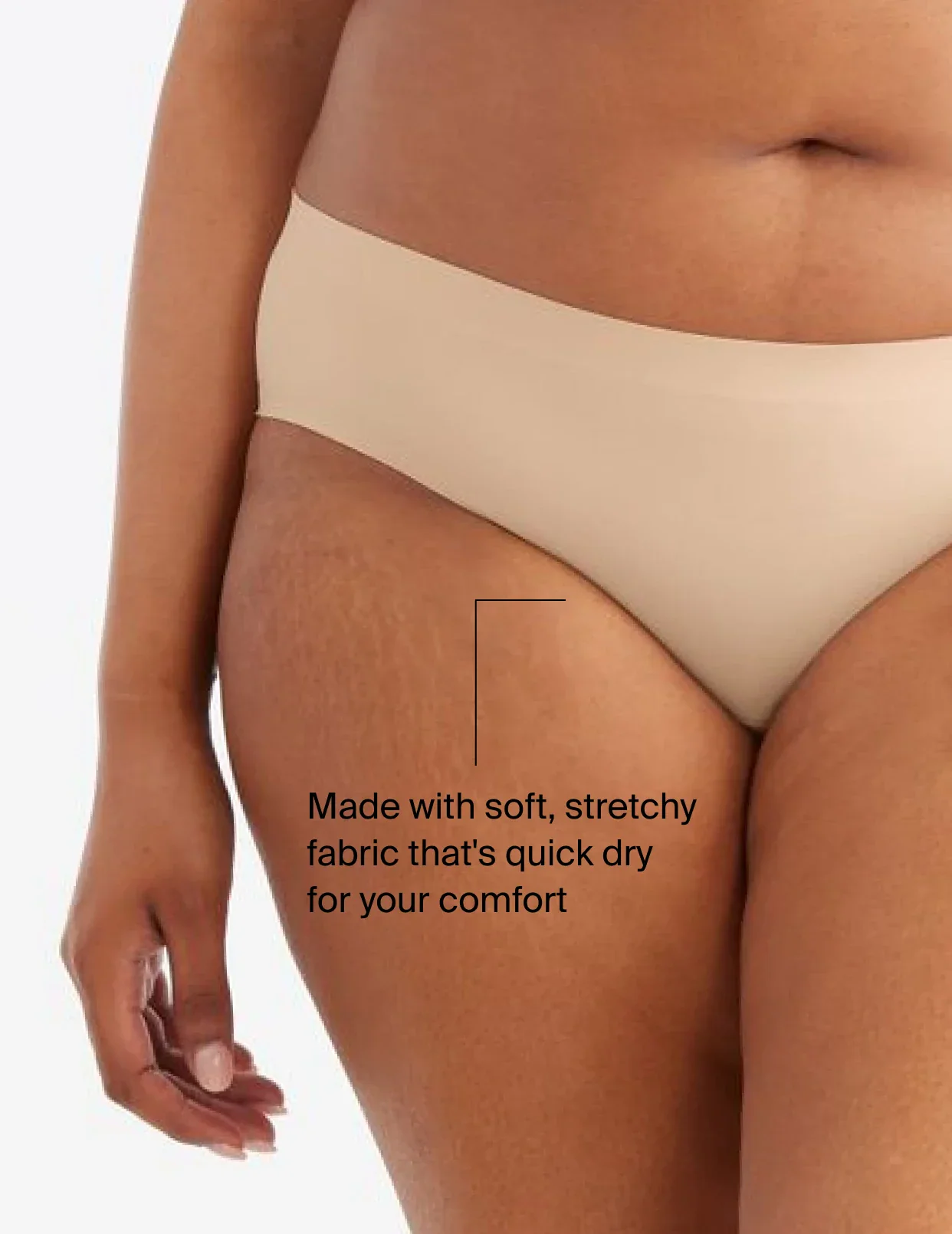 Light Leakproof No-Show Bikini - Image 36