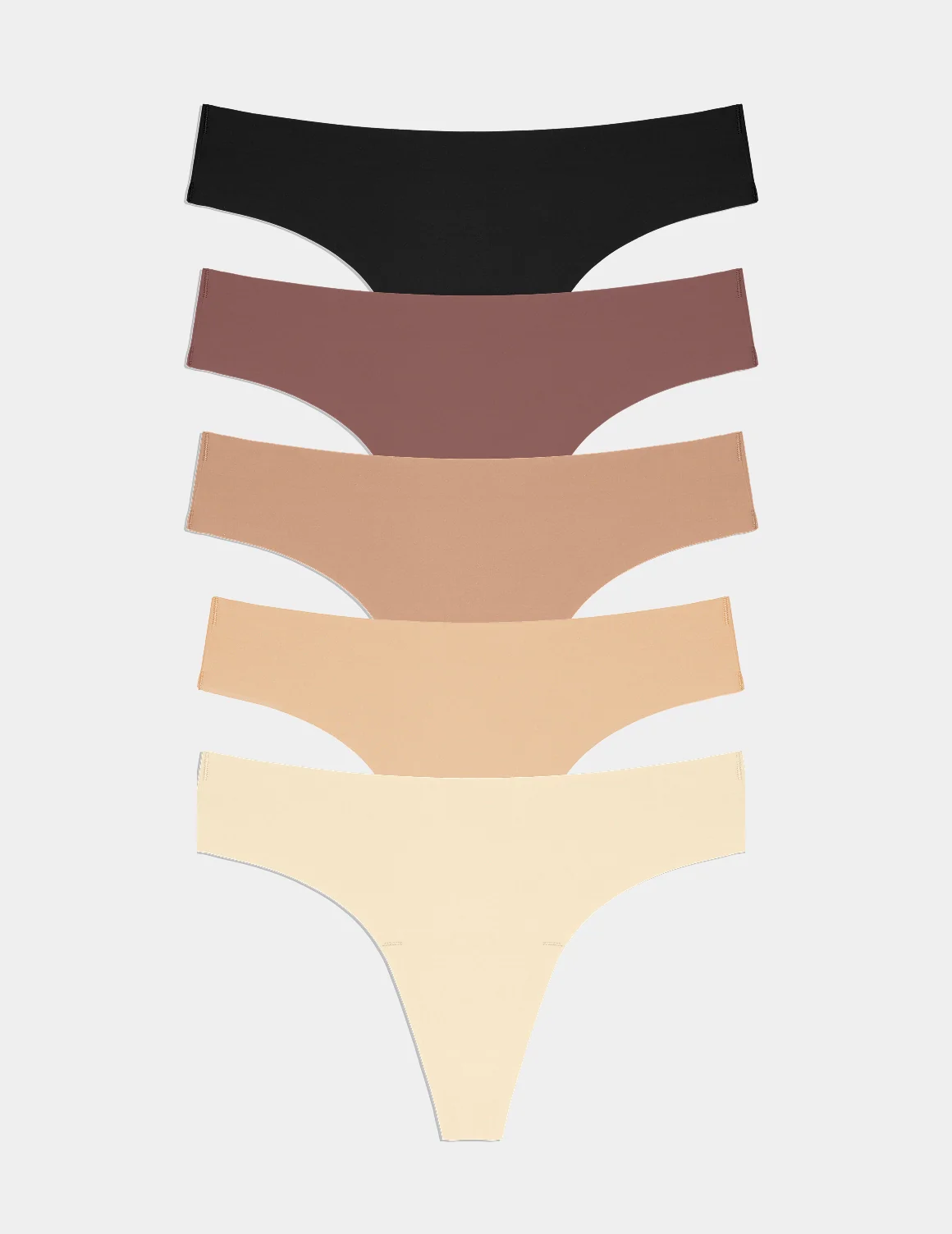 Essential No-Show Thong 5-Pack - Image 22