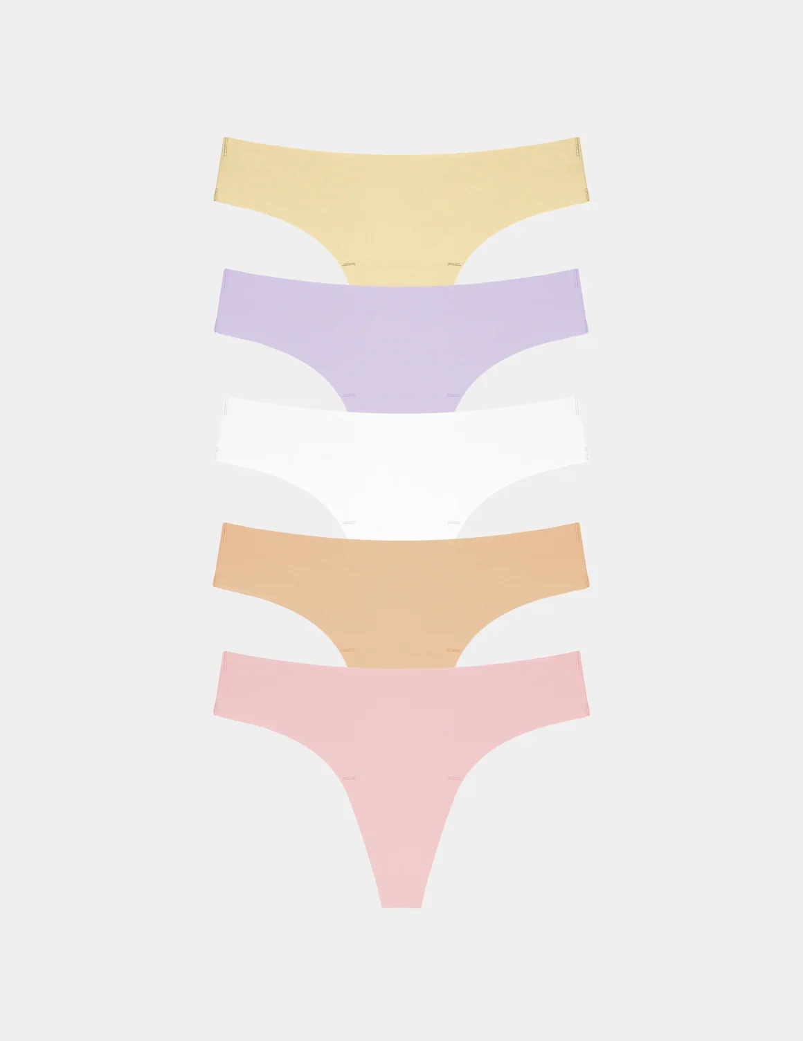 Essential No-Show Thong 5-Pack - Image 4