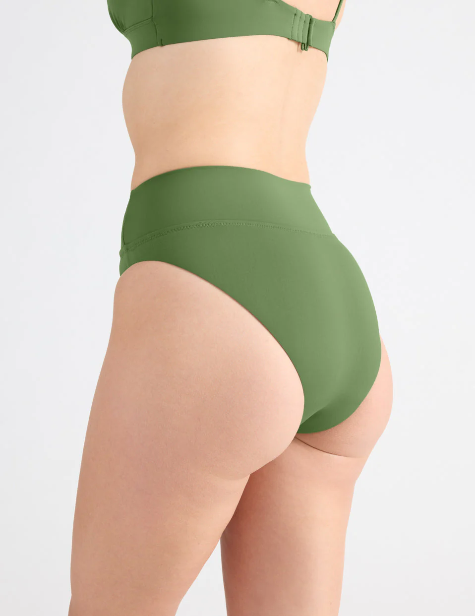 High Rise High Cut Swim Bottom - Last Call - Image 7