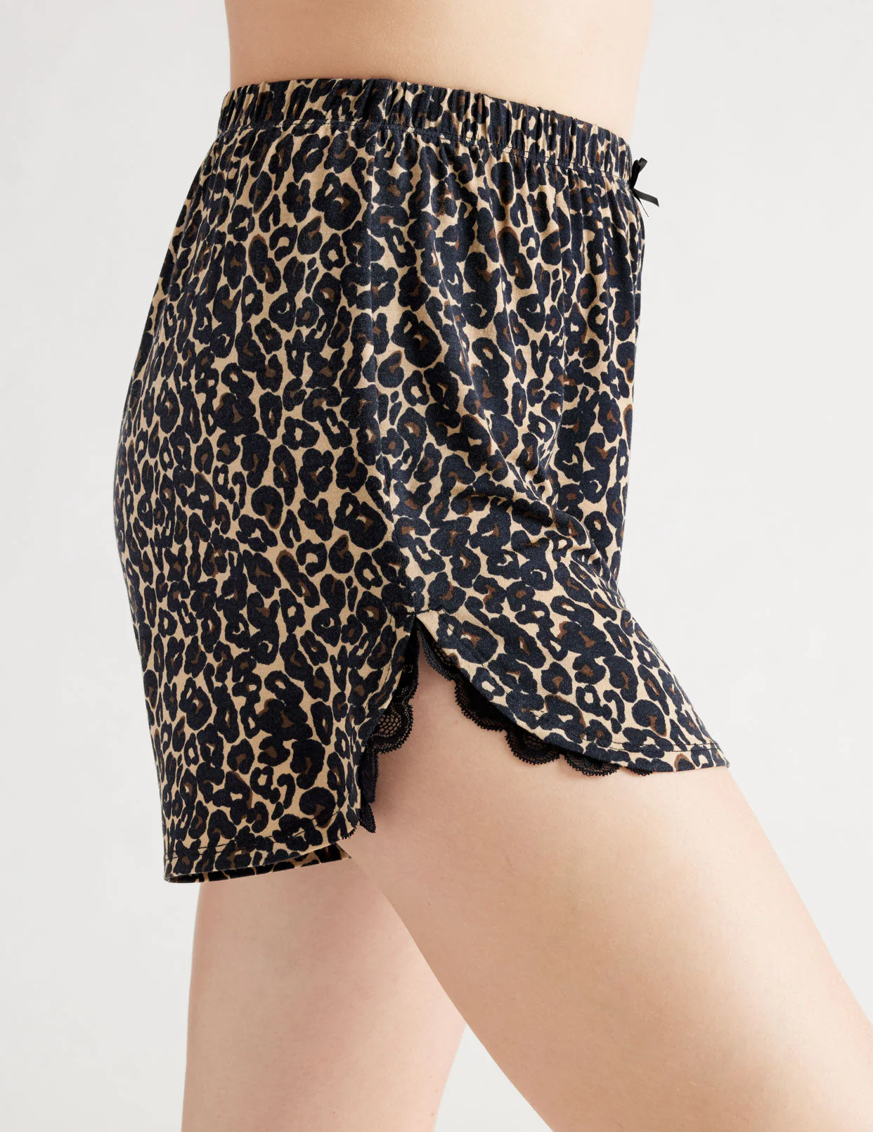 Lace Trim Sleep Short - Last Call - Image 6