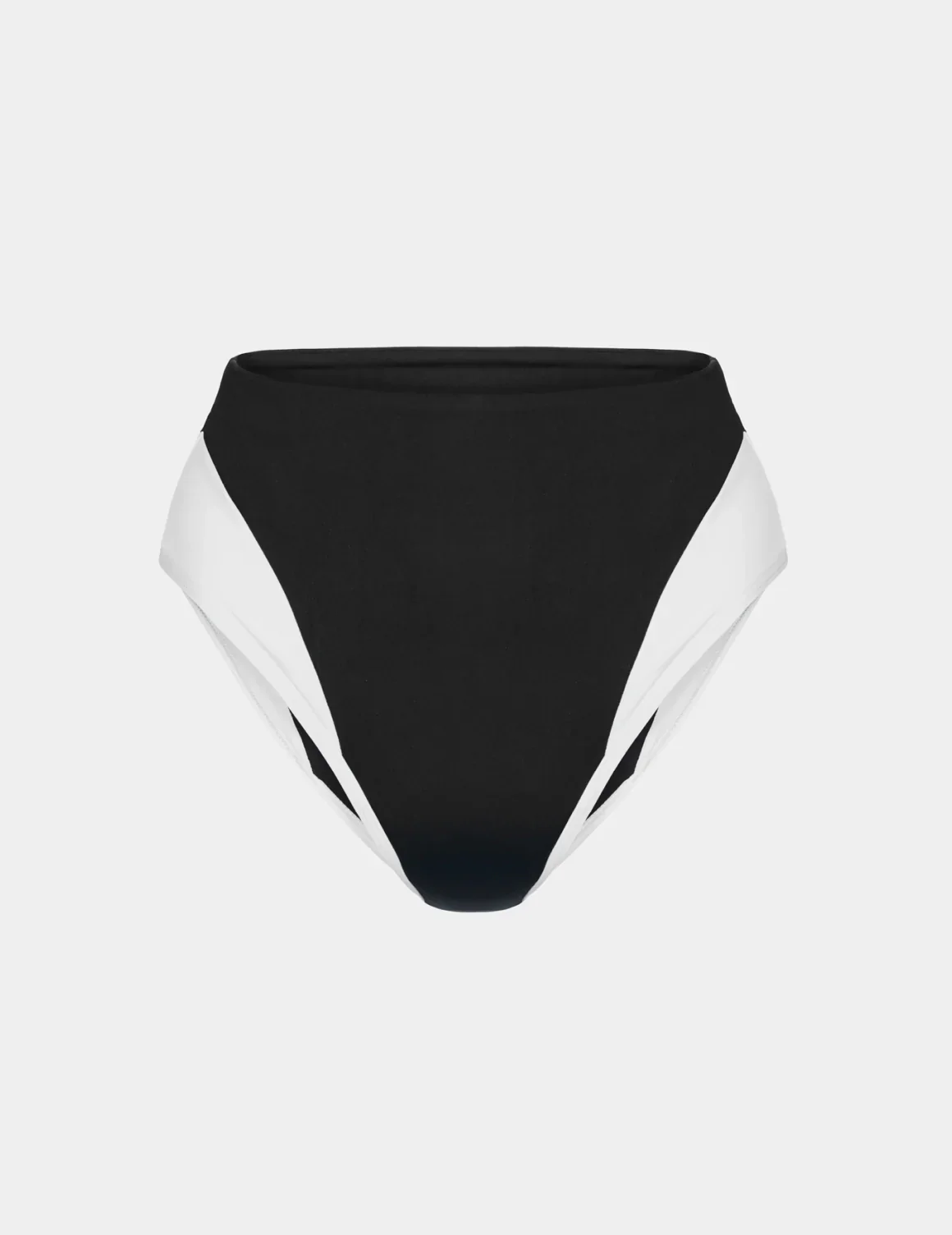 Leakproof High Rise Bikini Swim Bottom - Color Block - Last Call - Image 3