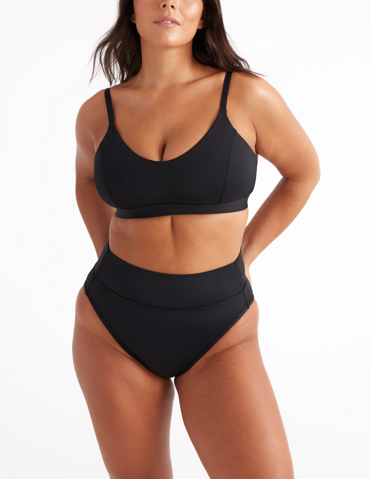 Leakproof High Rise High Cut Swim Bottom - Last Call - Image 2