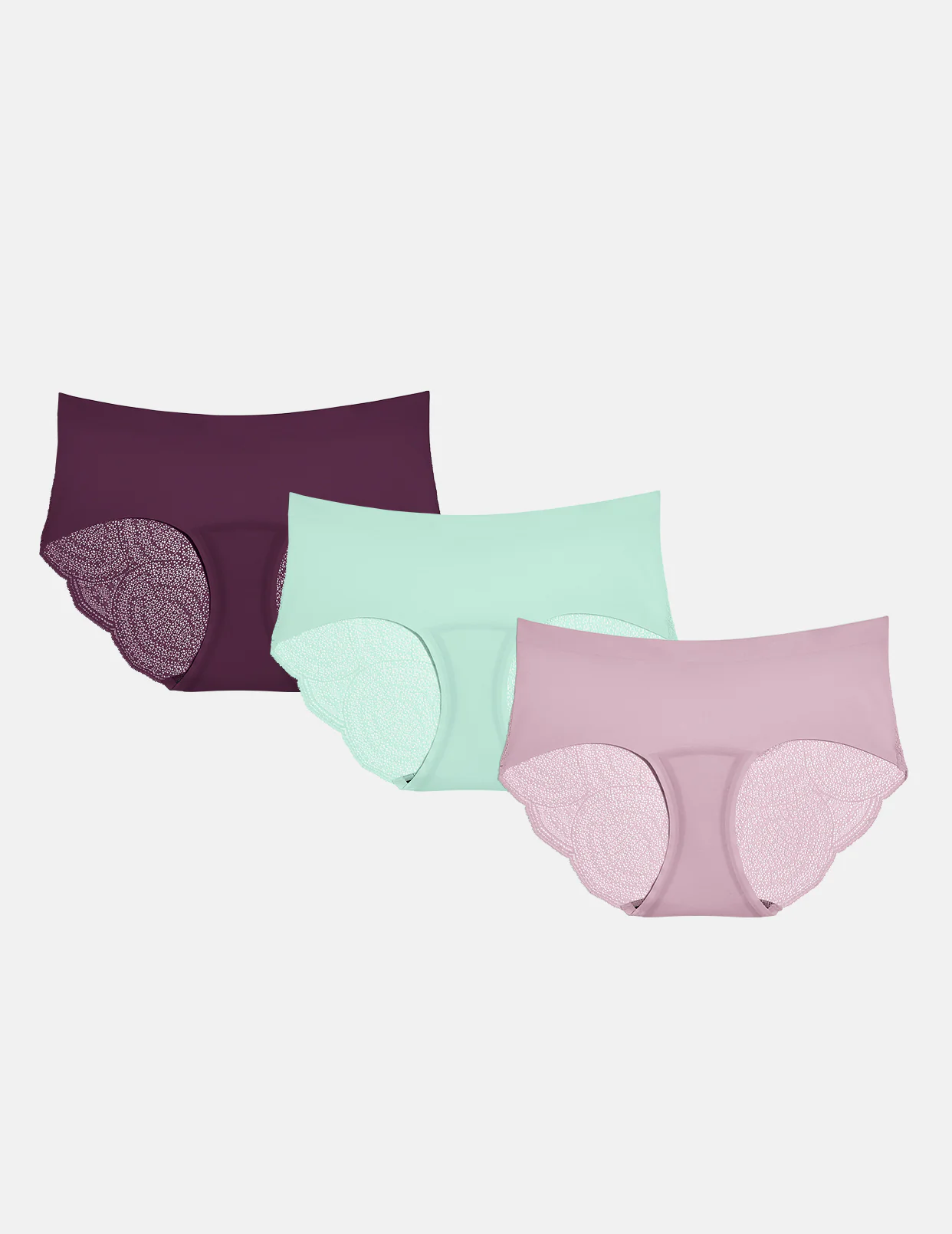 Light Leakproof Knixy Lace Boyshort 3-Pack - Last Call