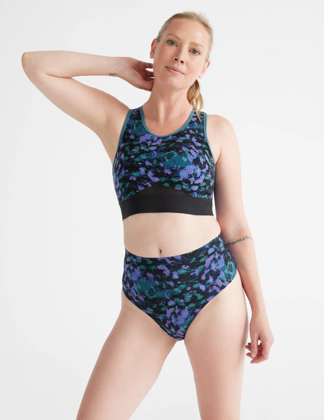 Light Leakproof No-Show High Rise Thong - Last Call - Image 54