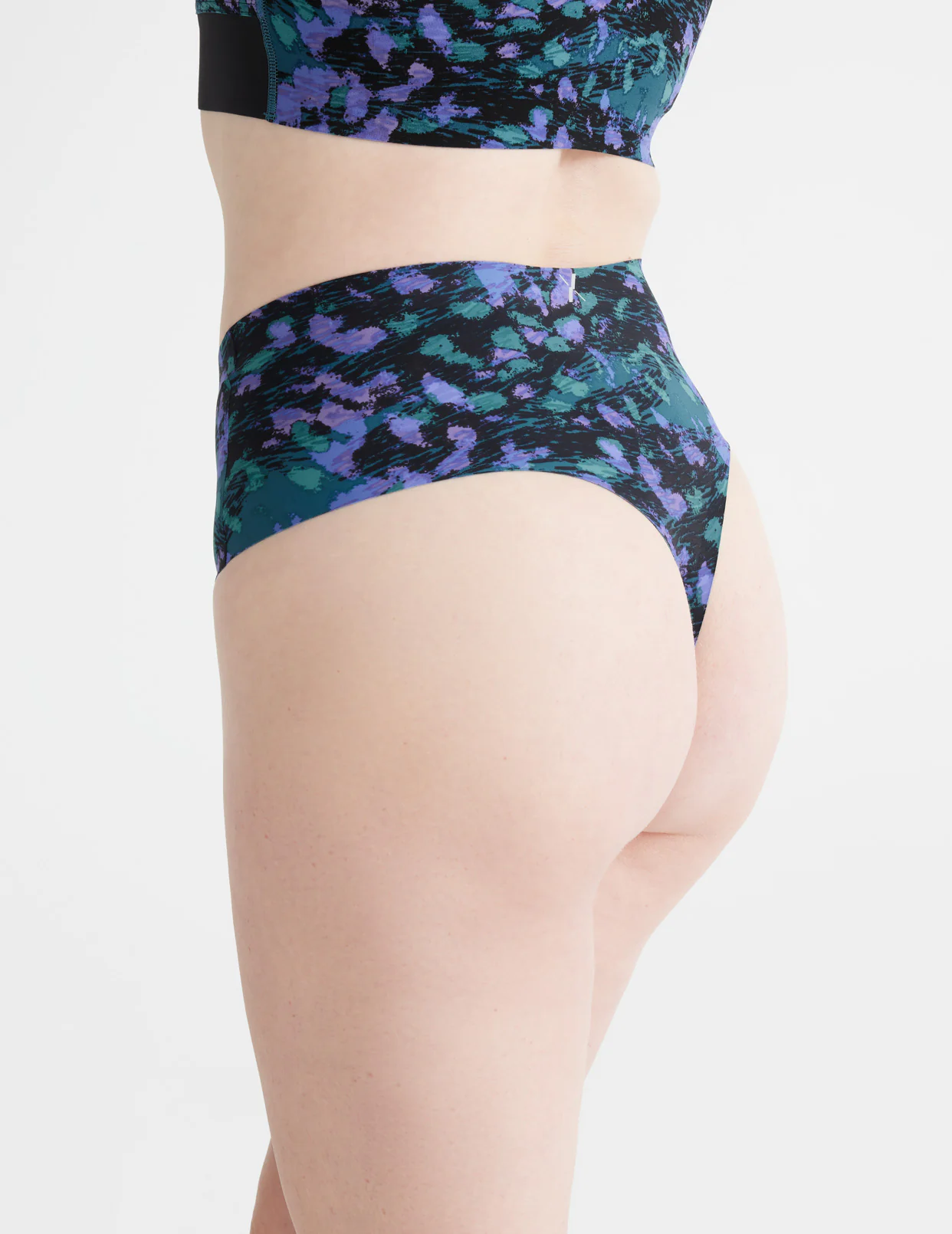 Light Leakproof No-Show High Rise Thong - Last Call - Image 56