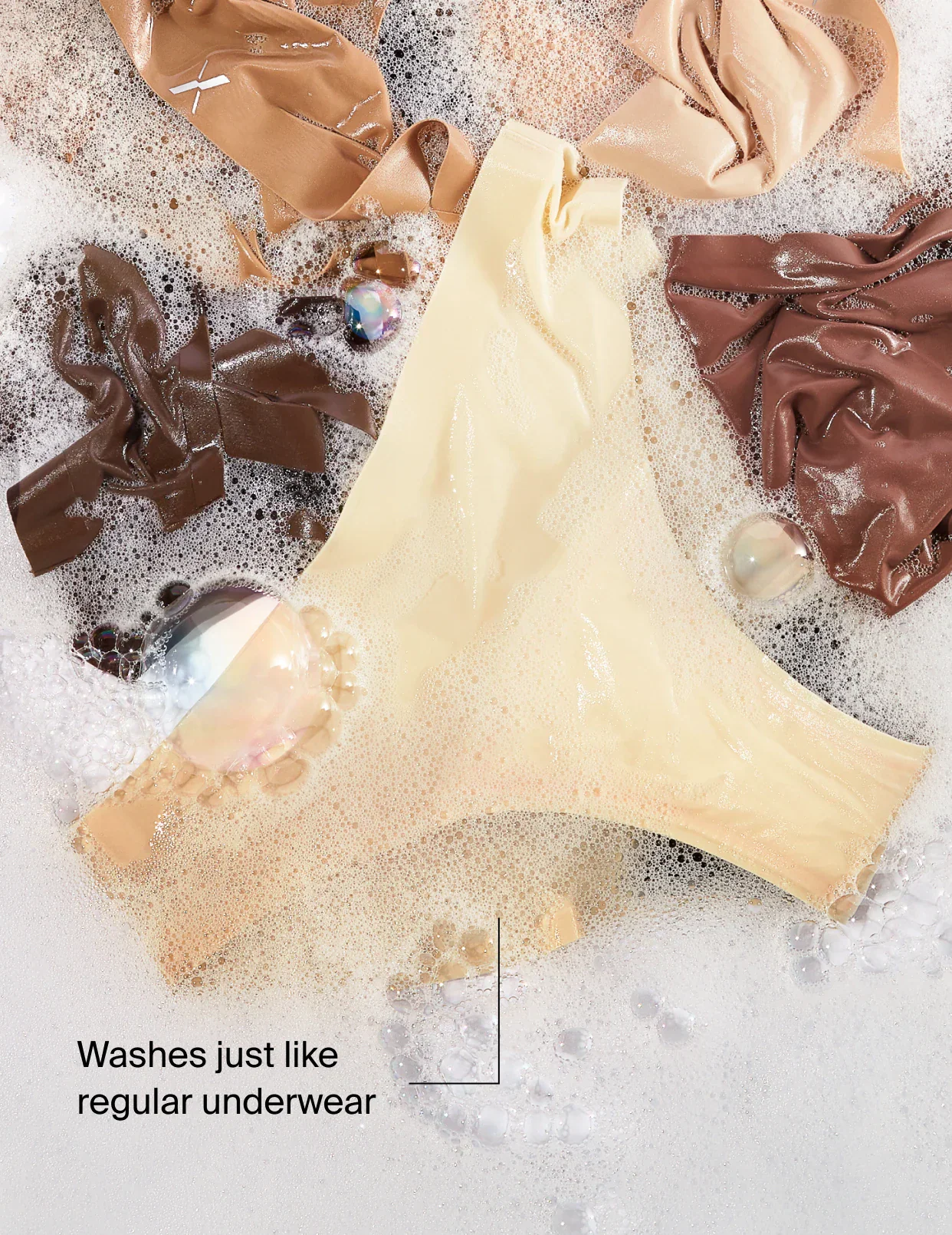 Light Leakproof No-Show High Rise Thong - Image 13