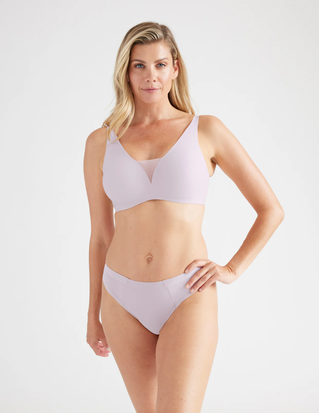 Light Leakproof No-Show Mesh Thong - Last Call - Image 4