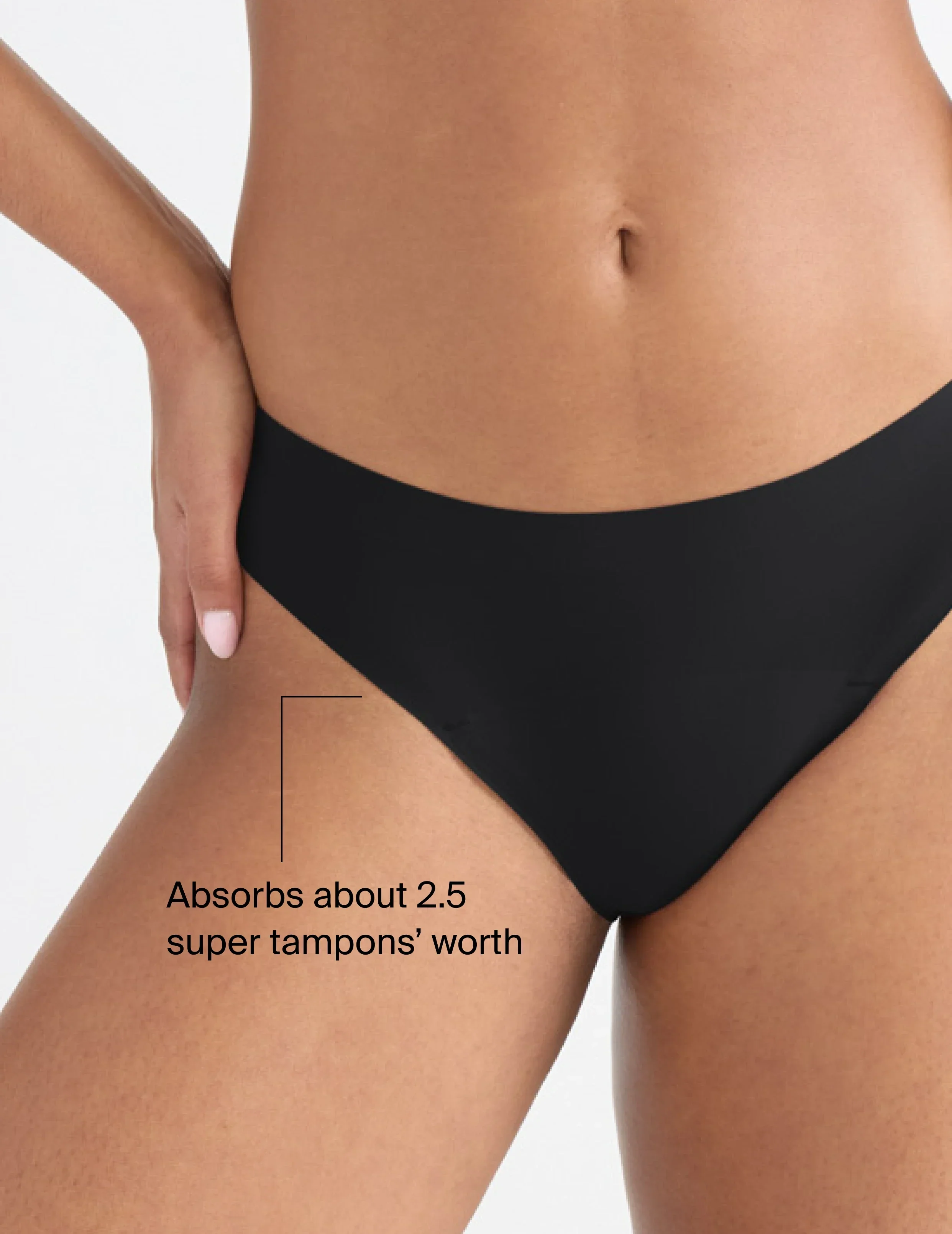Light Leakproof UltraThin No-Show Thong - Image 51