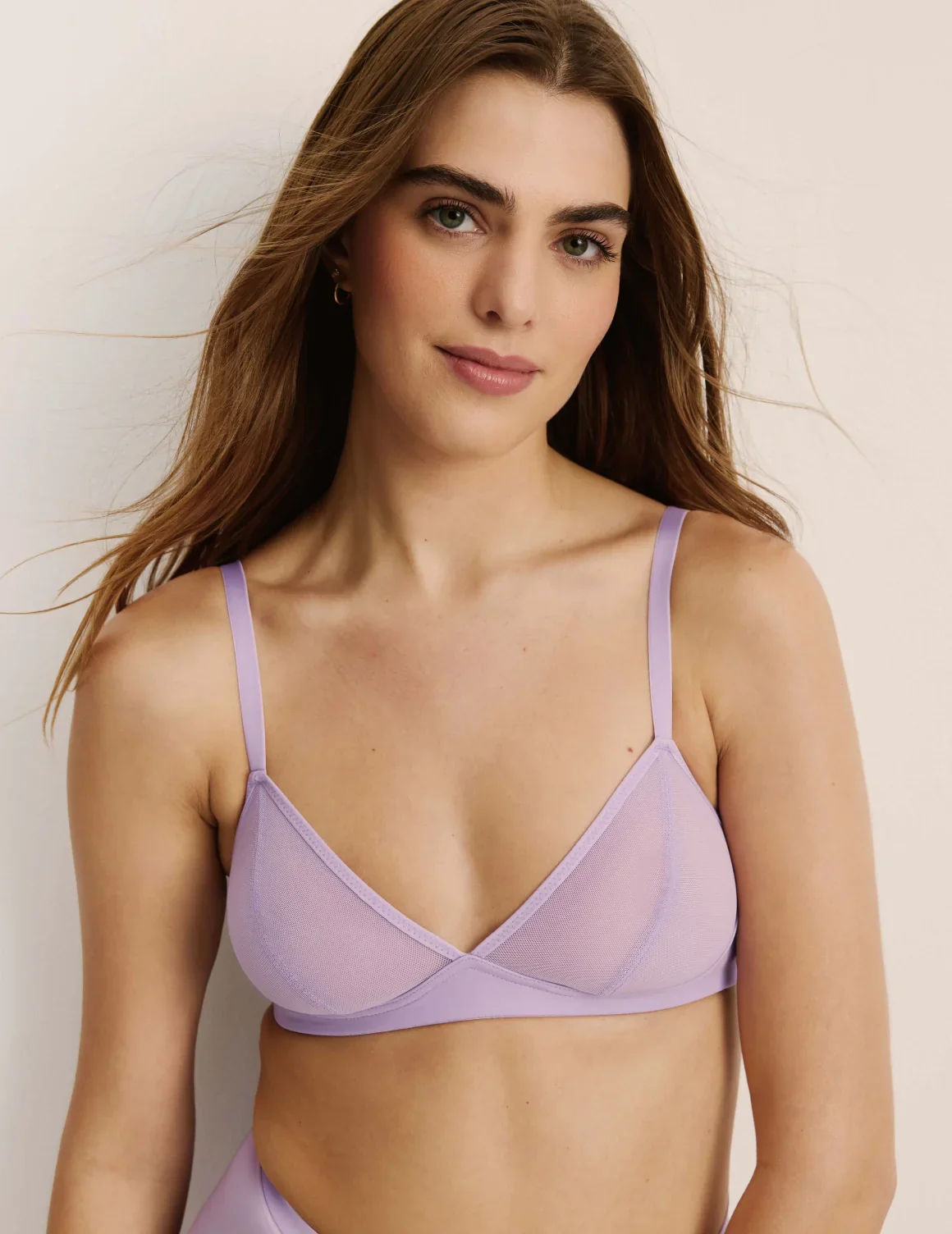Mesh Deep V Bra - Image 5