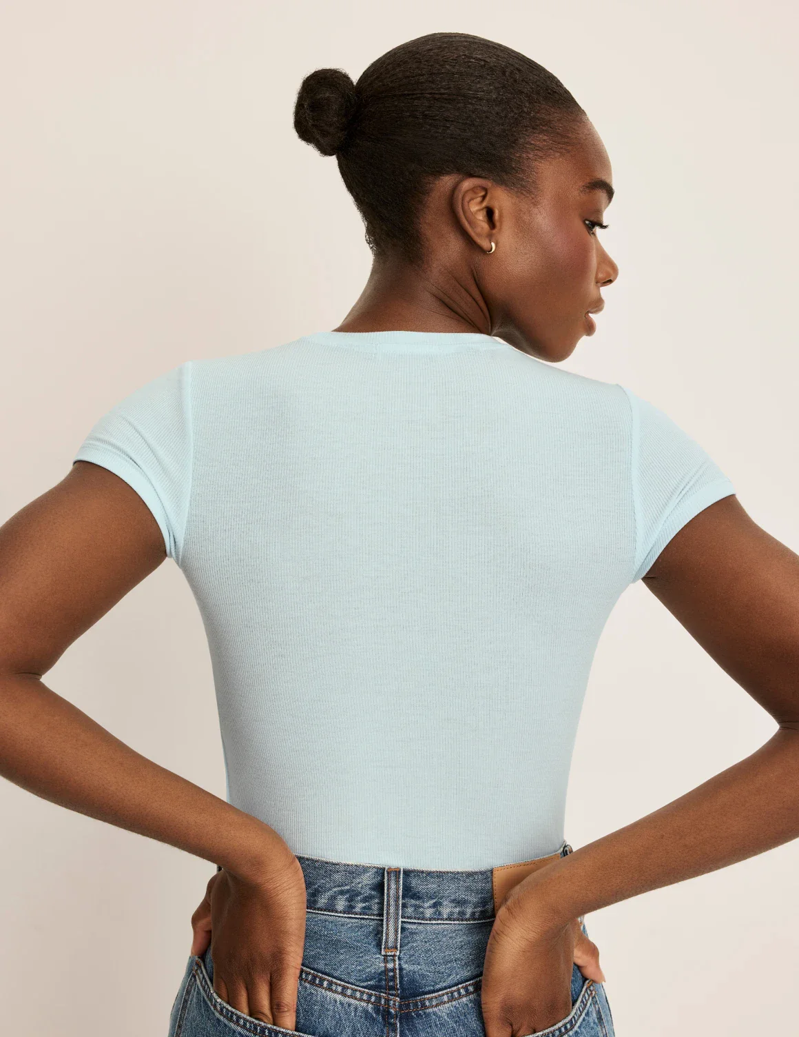Modal Rib T-Shirt - Image 24
