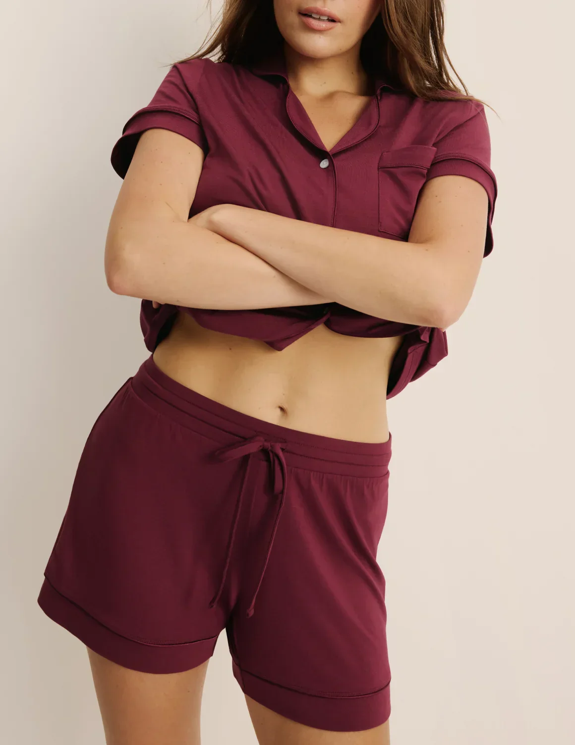Modal Short Sleeve Sleep Set - Last Call - Image 13