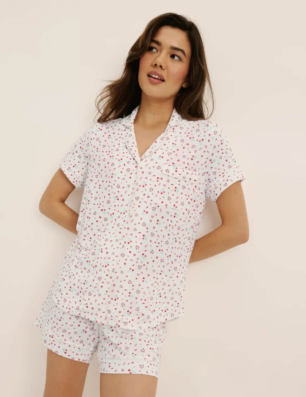 Modal Short Sleeve Sleep Set - Last Call - Image 14