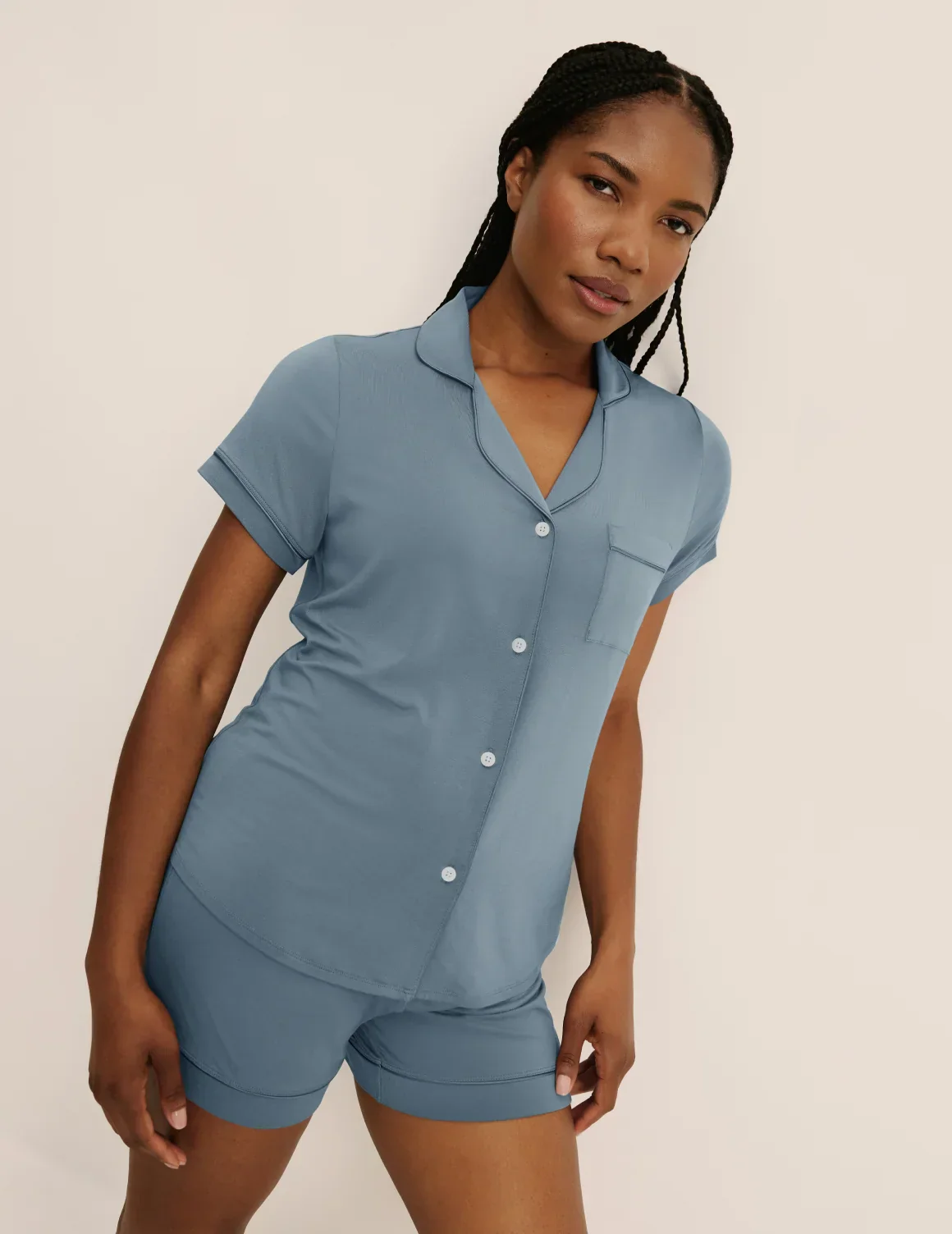 Modal Short Sleeve Sleep Set - Last Call - Image 2