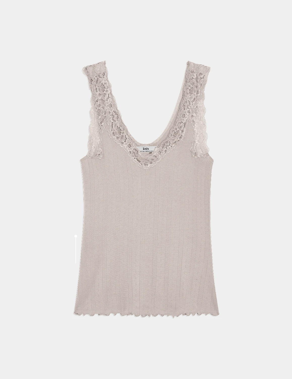 Pointelle Lace Tank - Image 2