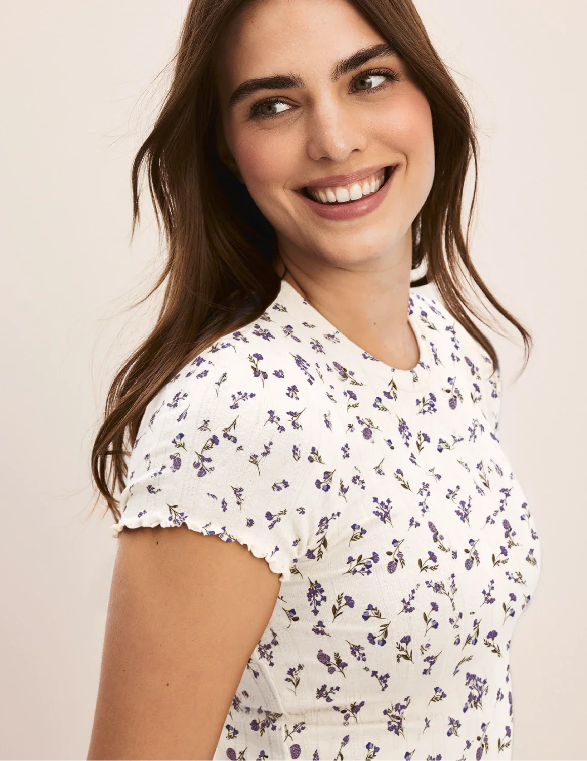 Pointelle T-Shirt - Last Call - Image 23