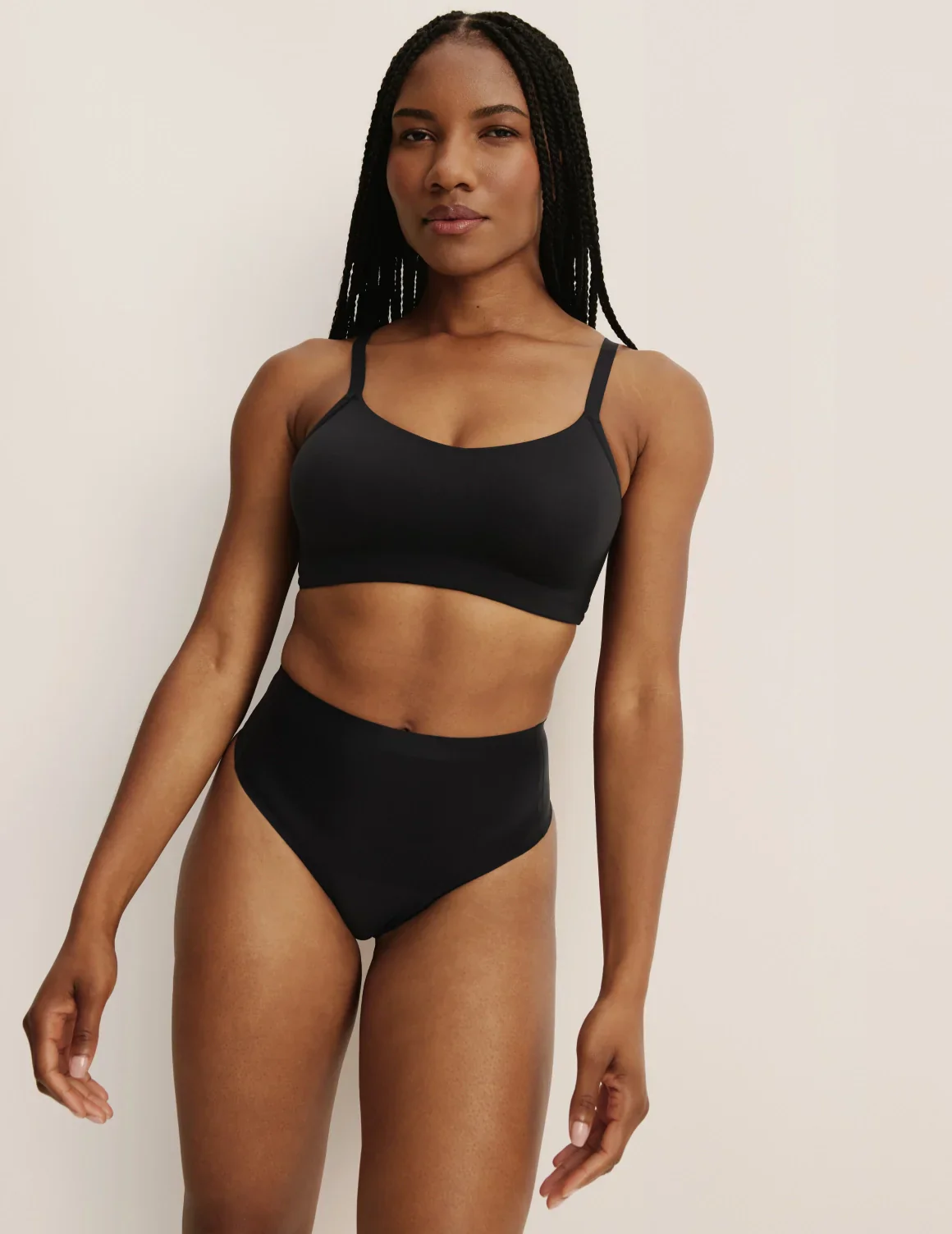 Essential No-Show High Rise Thong - Last Call - Image 3