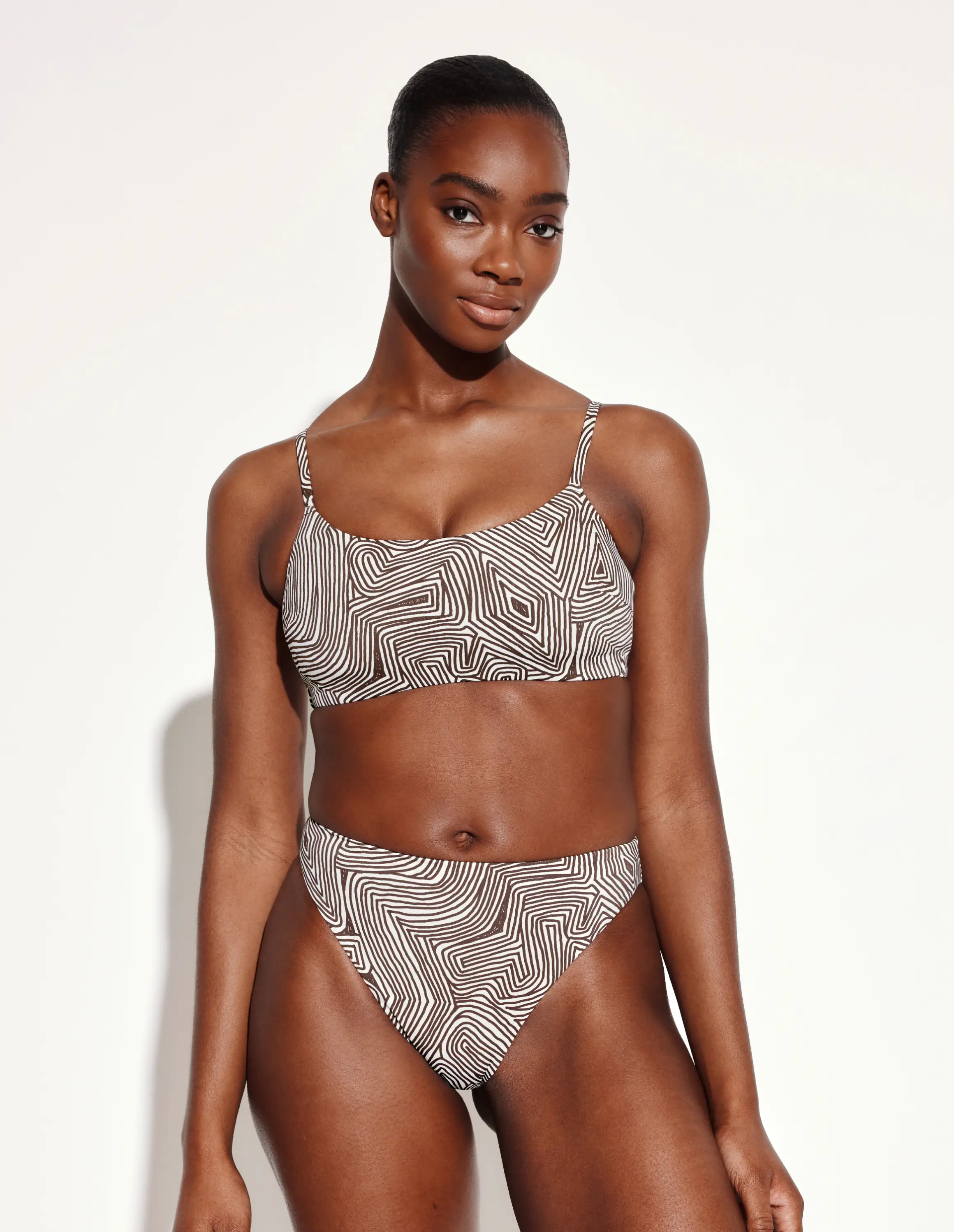 Sculpt Square Neck Bikini Top - Image 30