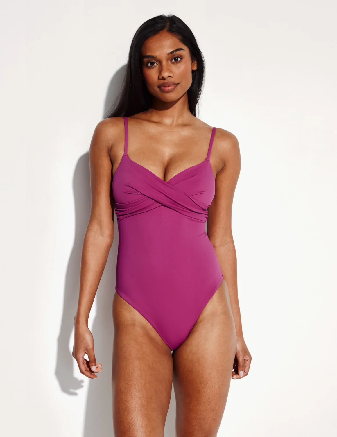 Sculpt Wrap One Piece Swimsuit - Image 4
