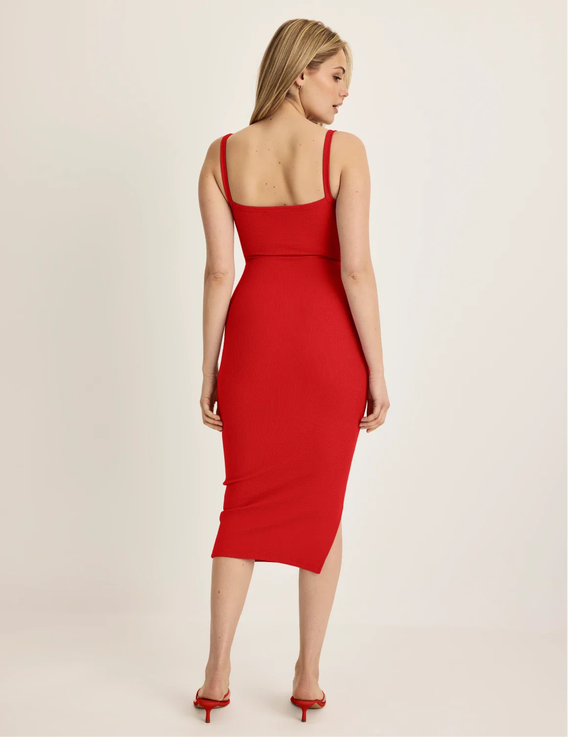 SculptRib™ Cotton Cami Dress - Image 16