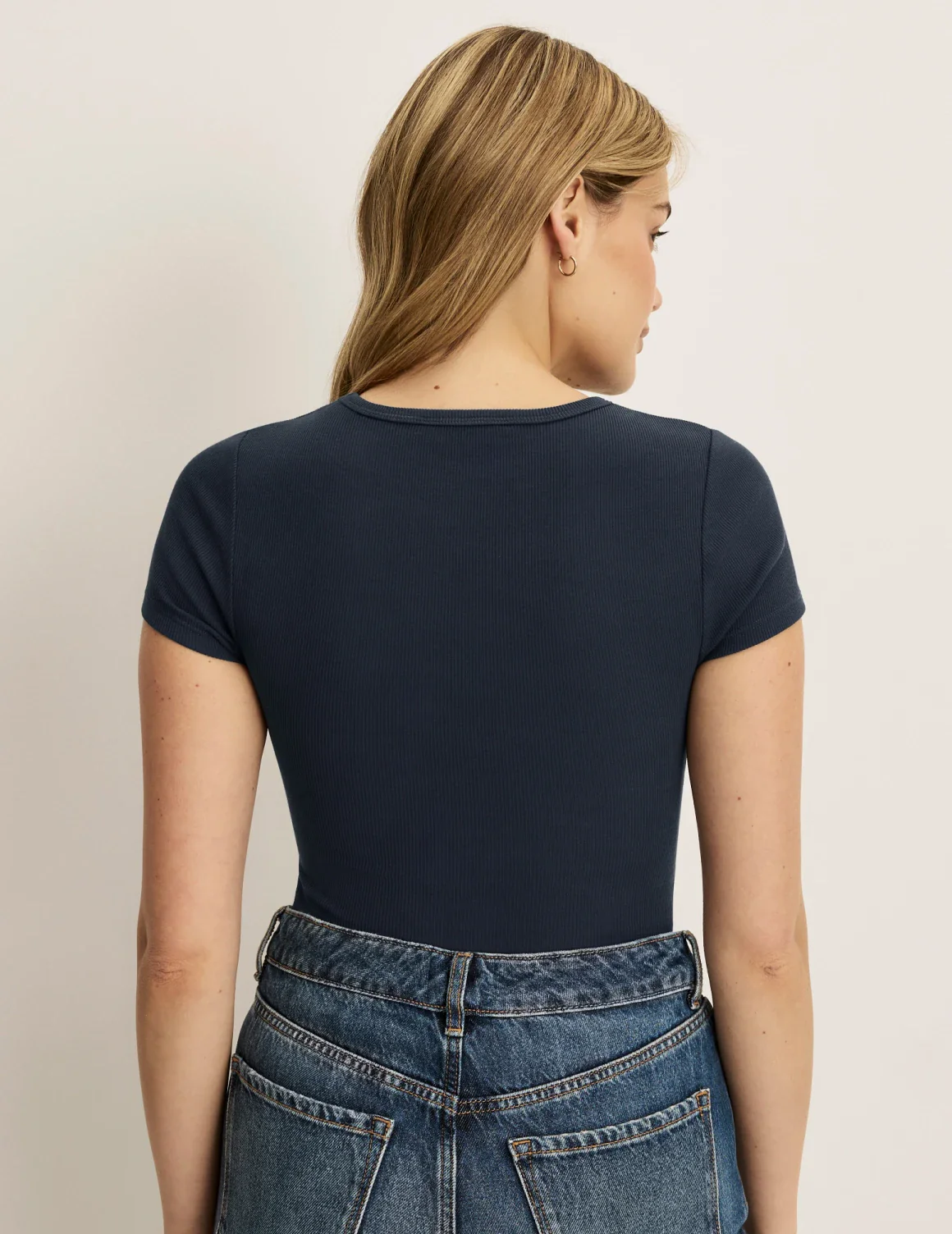 SculptRib™ Cotton T-Shirt - Image 18