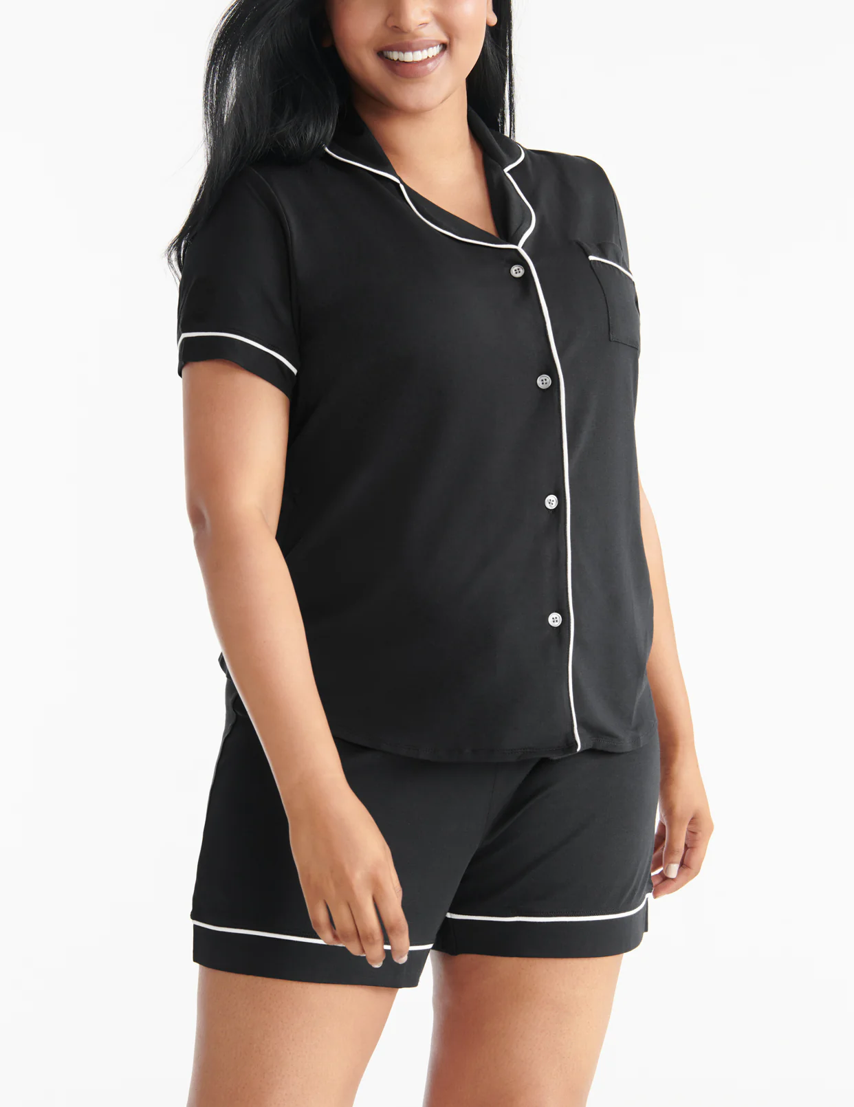 Short Sleeve Modal Sleep Top - Last Call - Image 6