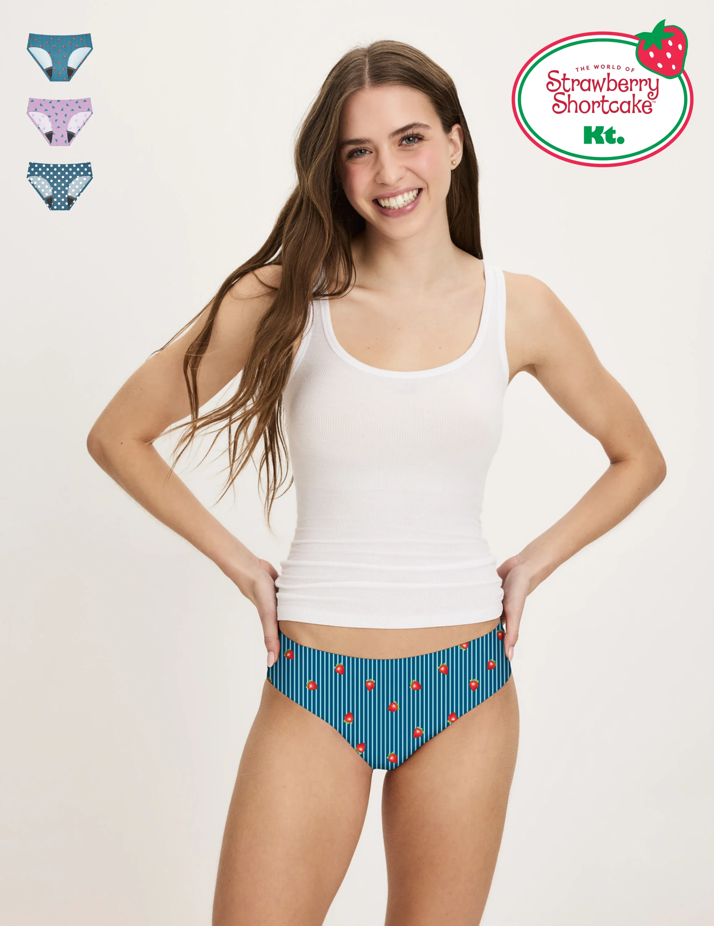 Teen Leakproof UltraThin No-Show Bikini 3-Pack - Image 65