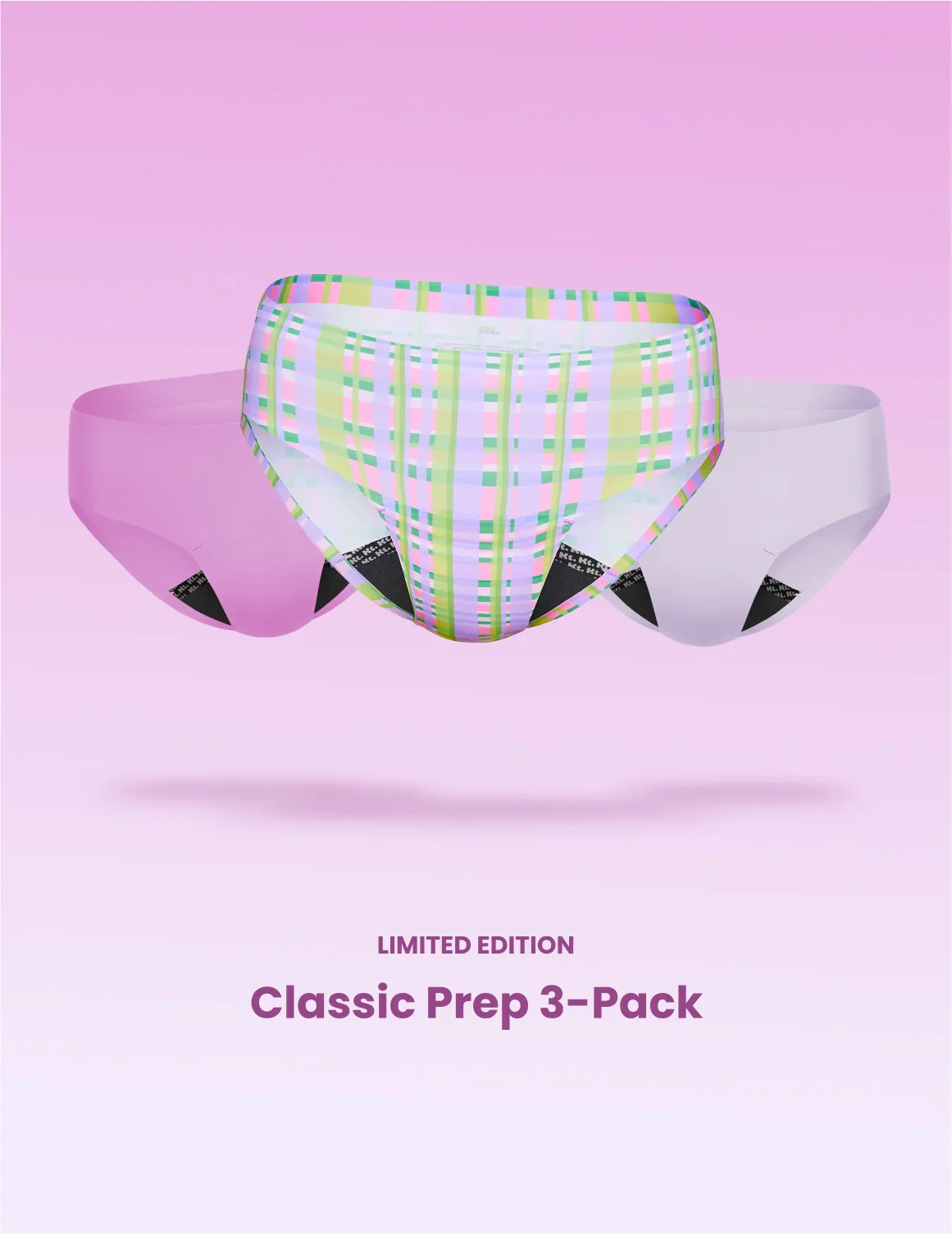 Teen Leakproof UltraThin No-Show Bikini 3-Pack - Image 15