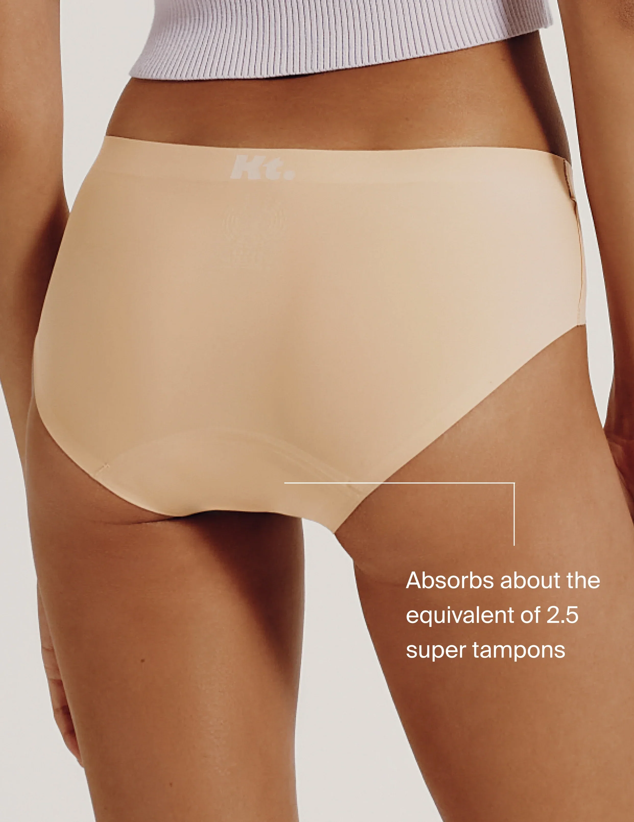 Teen Leakproof UltraThin No-Show Bikini - Image 45