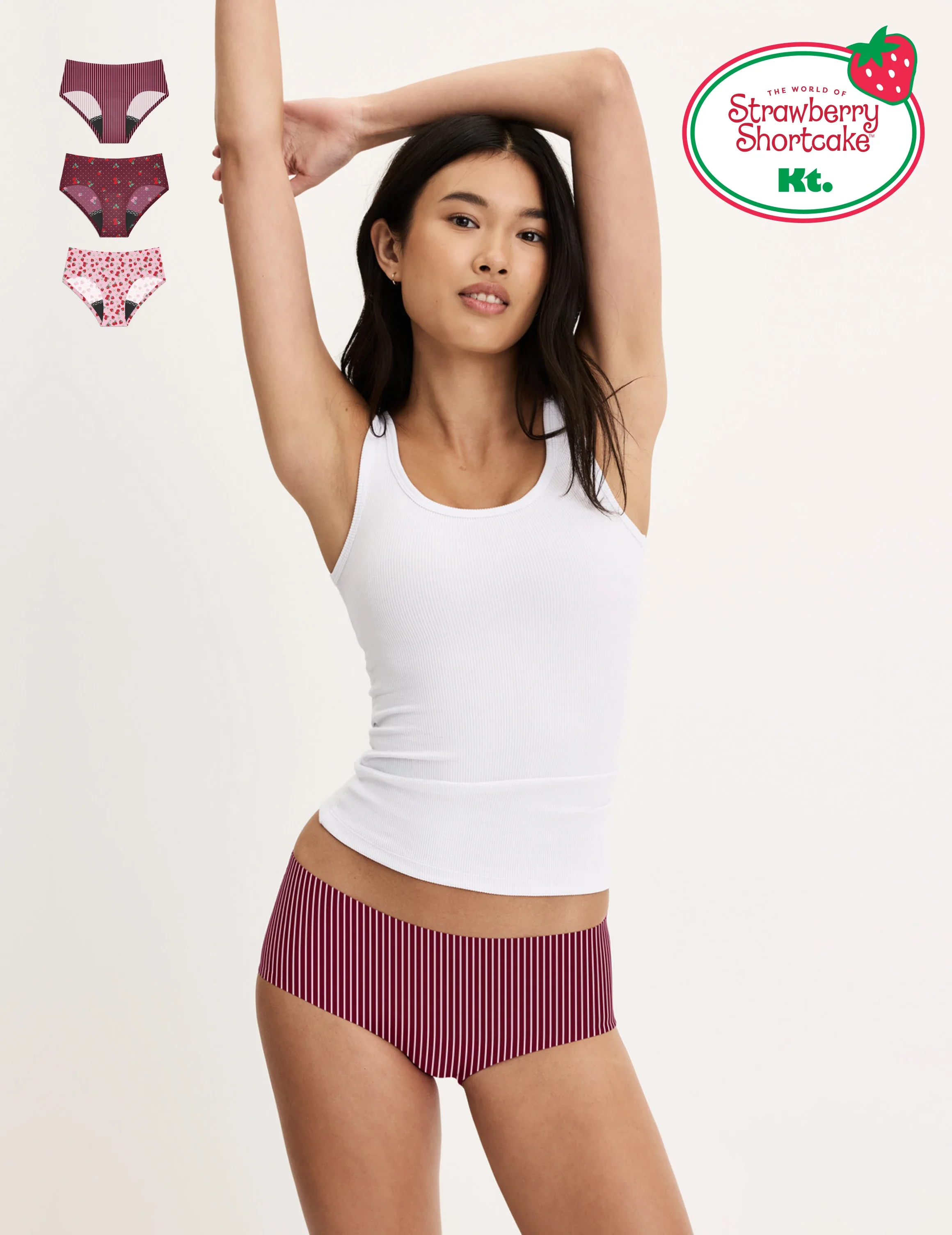 Teen Leakproof UltraThin No-Show Boyshort 3-Pack - Image 57