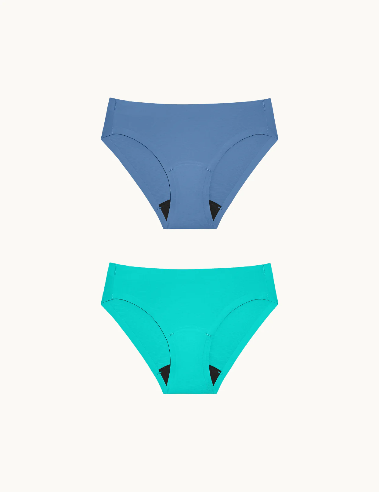 Teen Light Leakproof No-Show Bikini 2-Pack - Last Call - Image 6