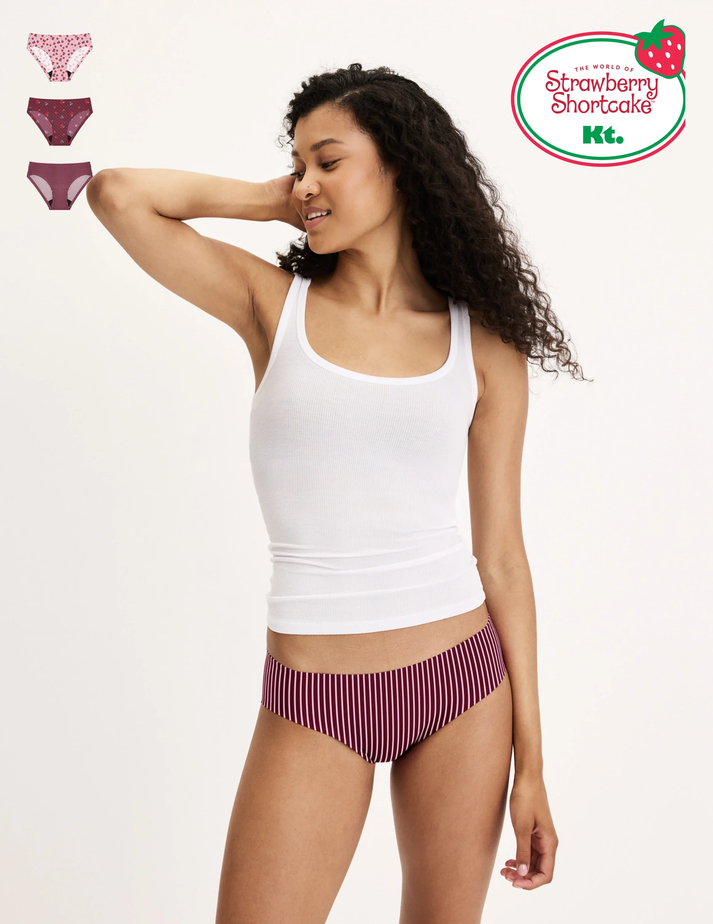 Teen Light Leakproof No-Show Bikini 3-Pack - Image 64