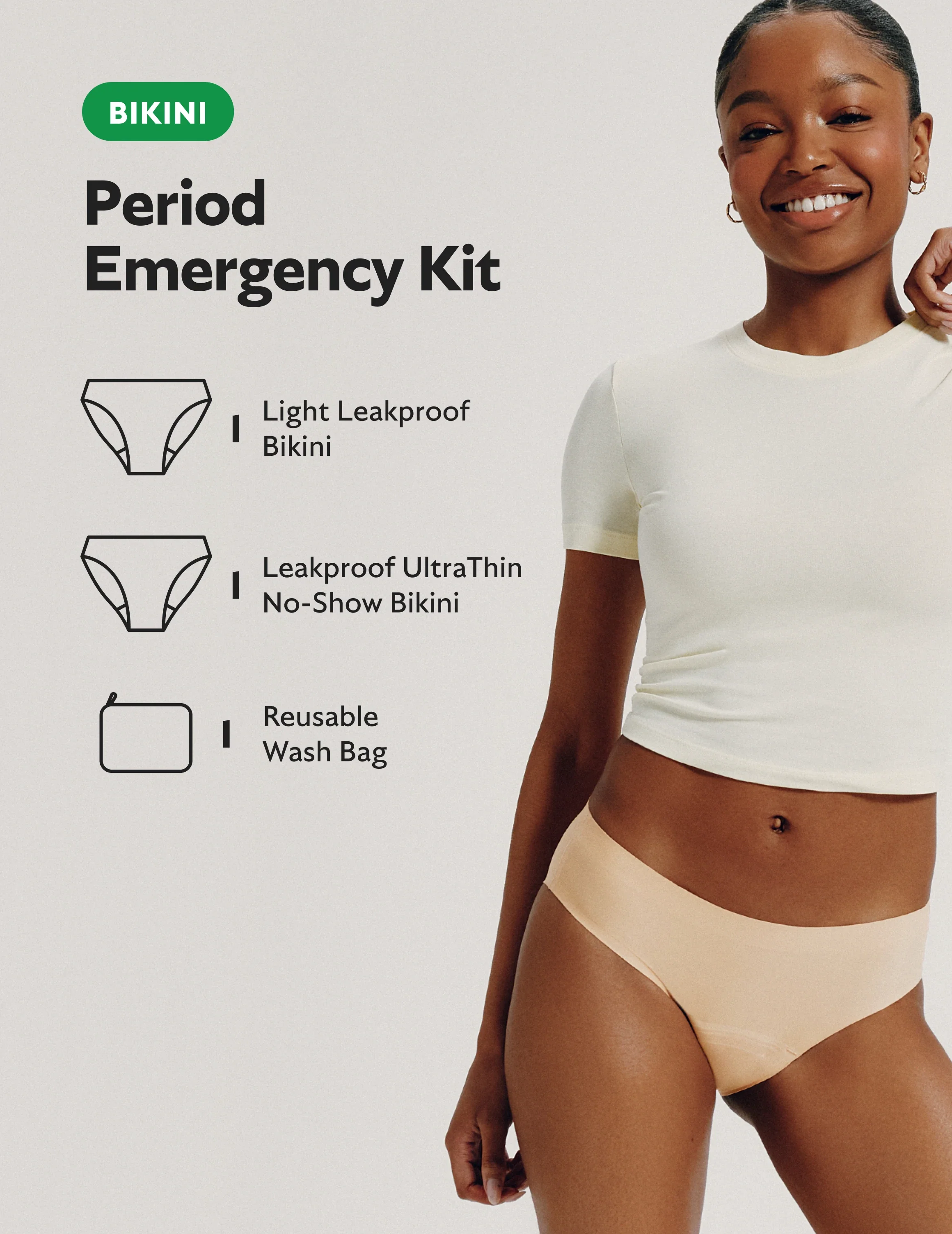 Teen Period Emergency Kit - Bikini - Image 2