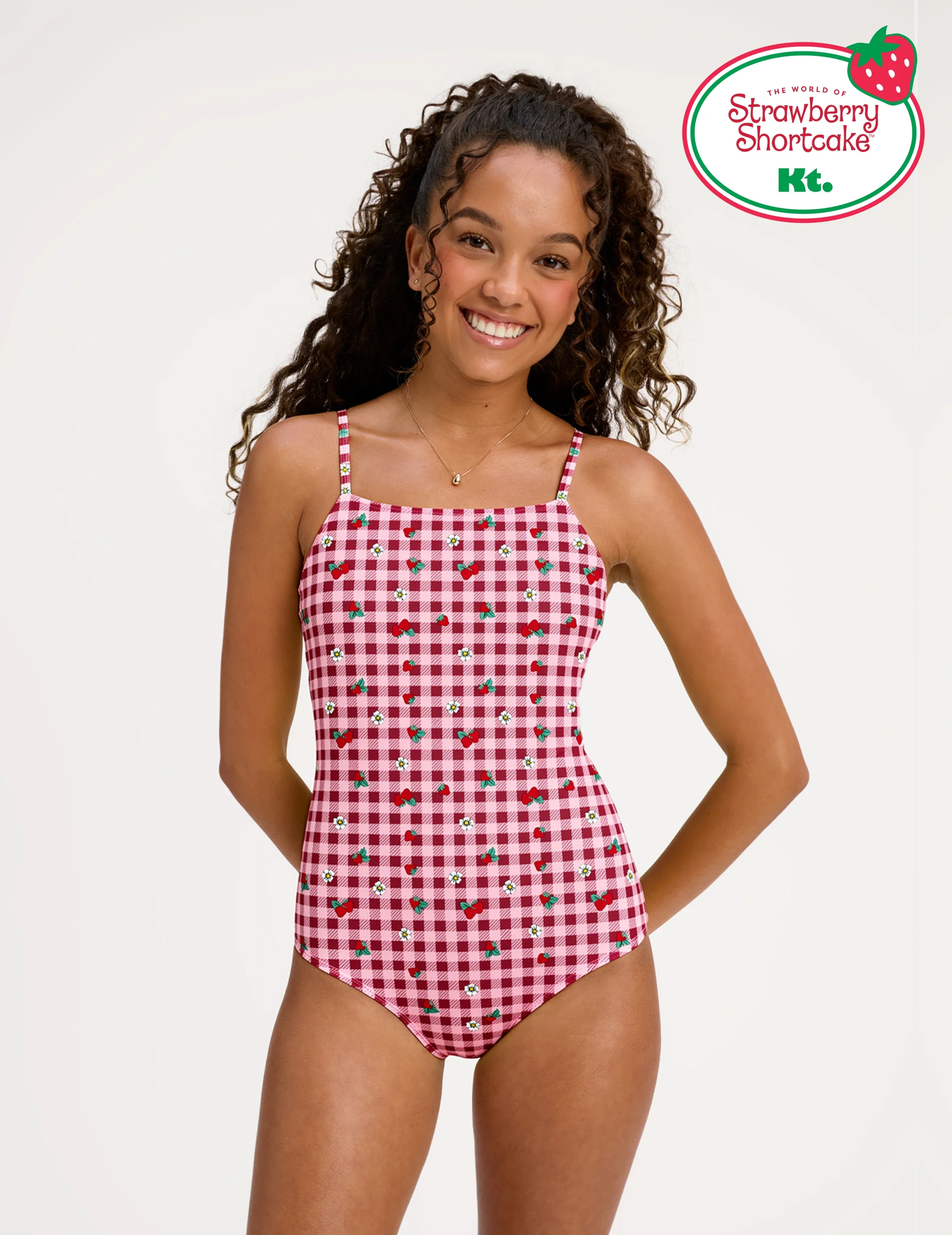 Teen Period Swim Square Neck One-Piece - Image 43