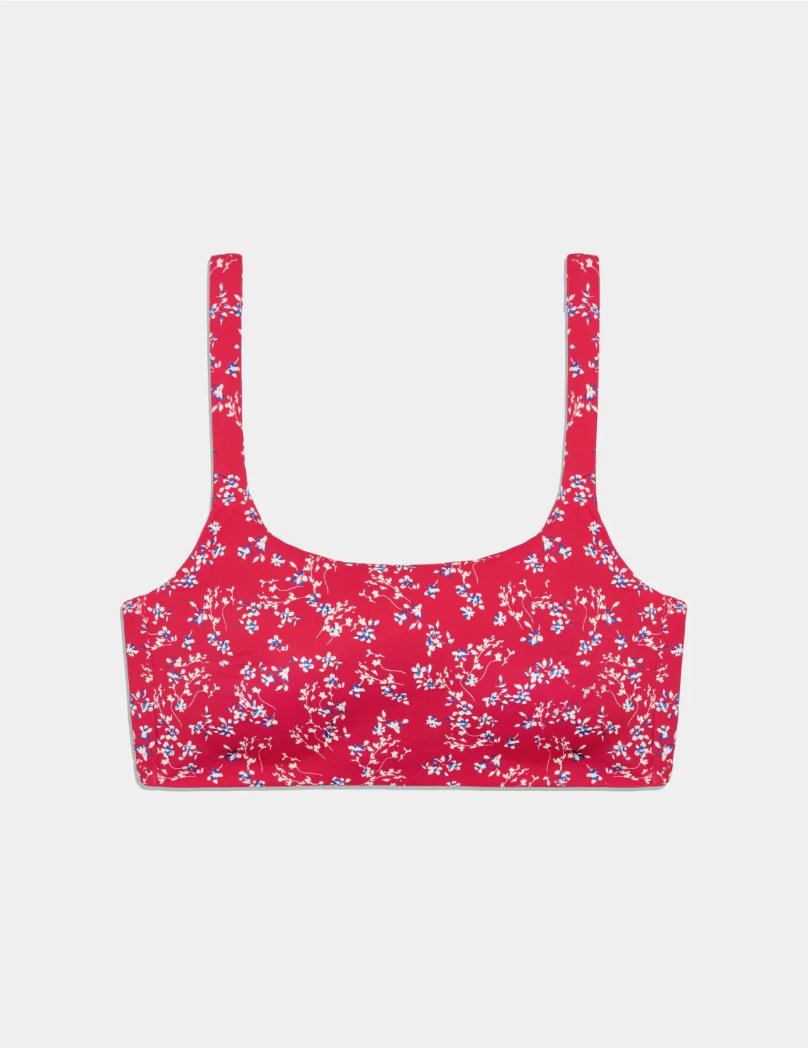 Teen Square Neck Scoop Bikini Top - Last Call - Image 3