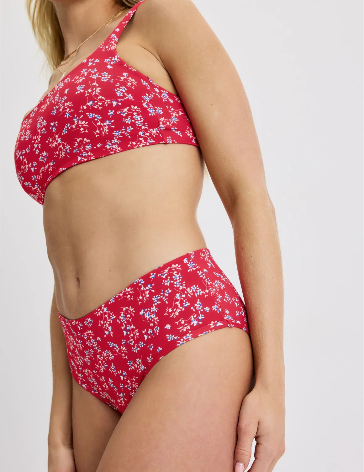 Teen Square Neck Scoop Bikini Top - Last Call - Image 9