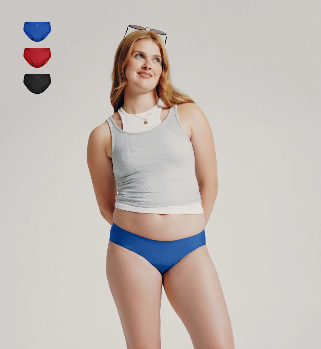 Teen Super Leakproof® No-Show Bikini 3-Pack - Last Call - Image 12