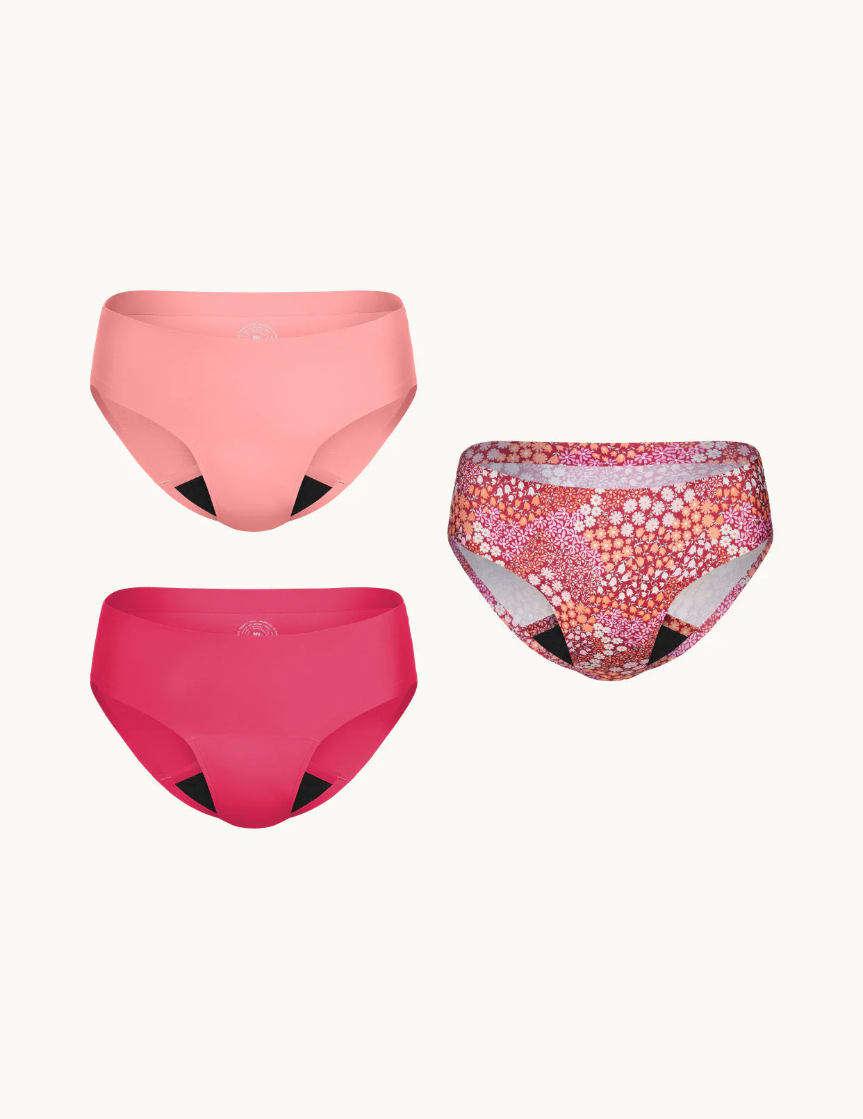 Teen Super Leakproof® No-Show Bikini 3-Pack - Last Call - Image 29