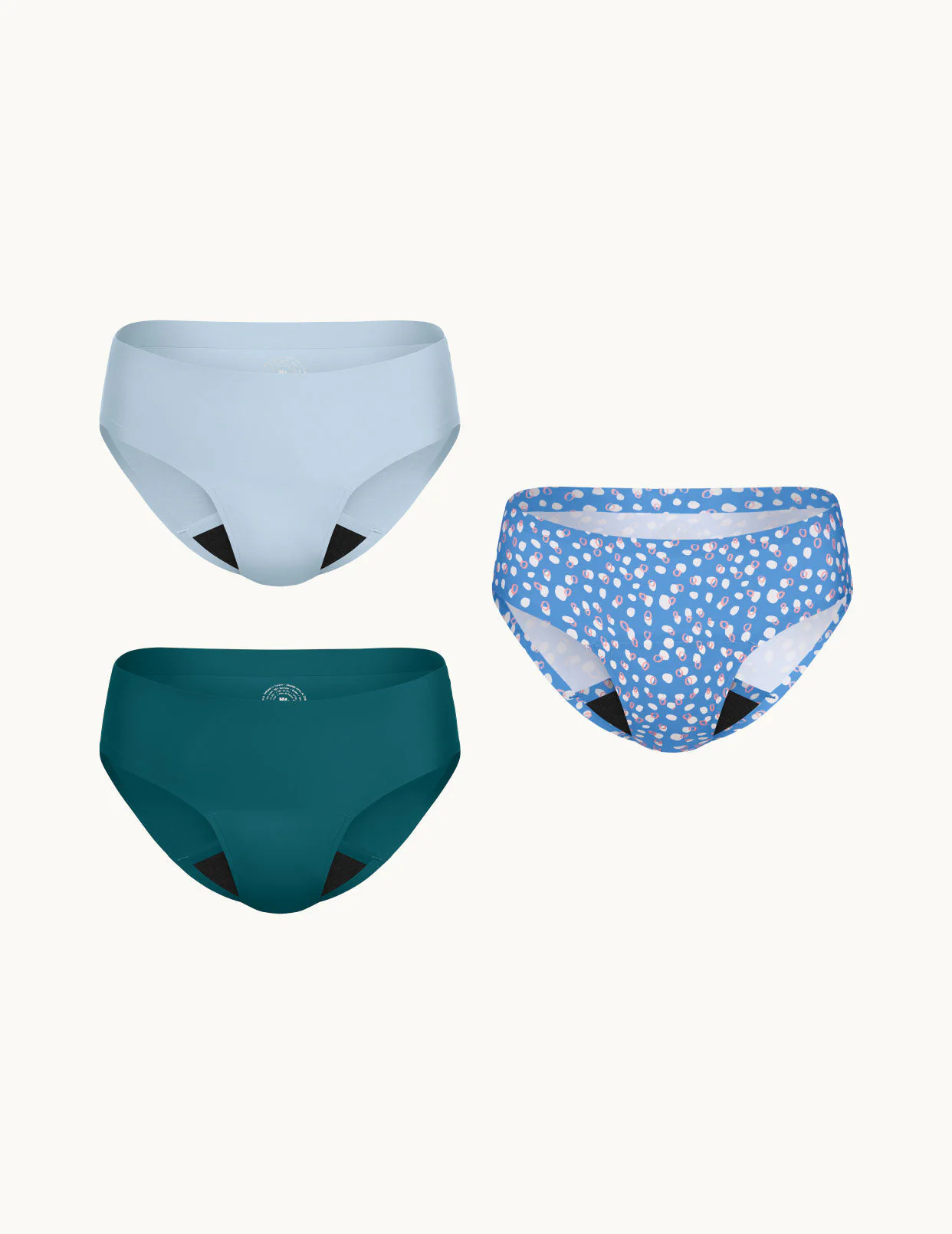 Teen Super Leakproof® No-Show Bikini 3-Pack - Last Call - Image 30