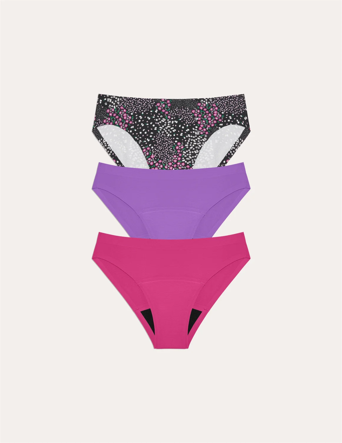 Teen Super Leakproof® No-Show Bikini 3-Pack - Last Call - Image 34