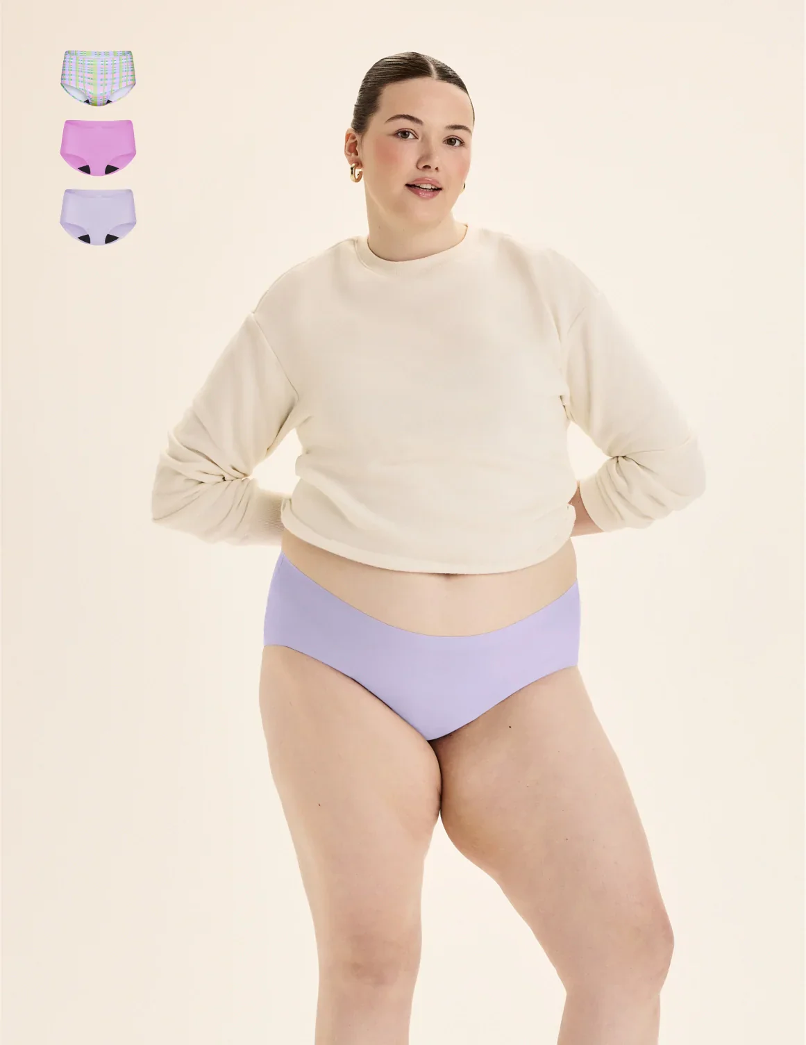Teen Super Leakproof® No-Show Boyshort 3-Pack - Last Call - Image 19