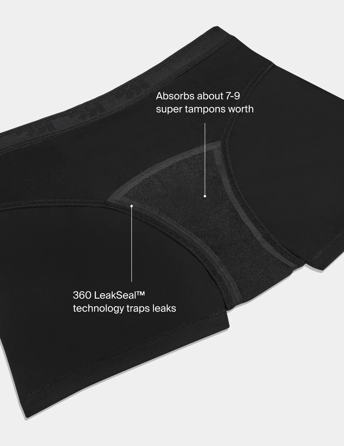 Teen Super Leakproof® Sleepover Boxer - Image 40